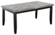 Napoli Gray Marble Top Dining Table