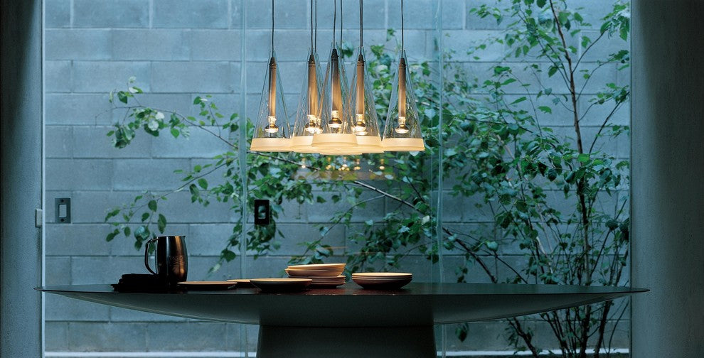 Flos Fucsia Pendant Light, 8 Bulbs