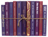 Decorative Books - Berry Book Bundle - 1 foot of Purple Books