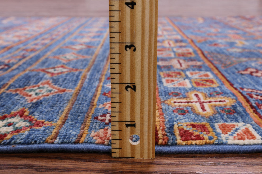 Persian Gabbeh Tribal Hand Knotted Rug 2' 11" X 4' 11" Q5405