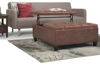 Harrison Coffee Table Storage Ottoman