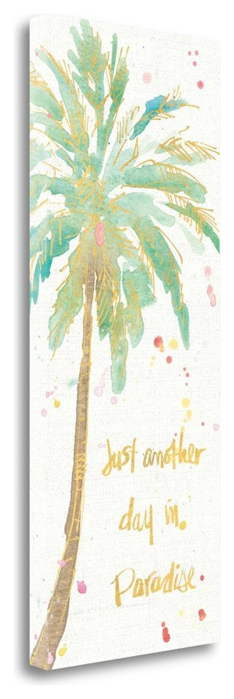 "Flamingo Fever X" By Anne Tavoletti, Giclee Print on Gallery Wrap Canvas