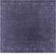 8' Square Persian Gabbeh Hand Knotted Wool Rug - Q15121