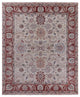 Persian Tabriz Hand Knotted Wool Rug 8' 0" X 9' 8" - Q16031