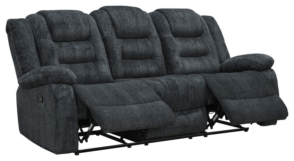 Glider Reclining Sofa Loveseat and Recliner