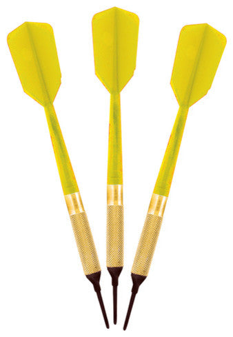 Viper Commercial Brass Bar Darts, Set of 45, Yellow