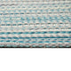 Miranda Tweed Stripe Indoor/Outdoor Rug Aqua 1'11"x4'11"