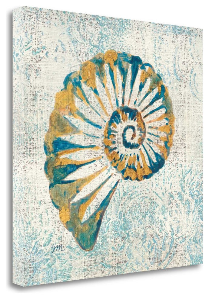 "Coastal Beauty II" By Studio Mousseau, Giclee Print on Gallery Wrap Canvas