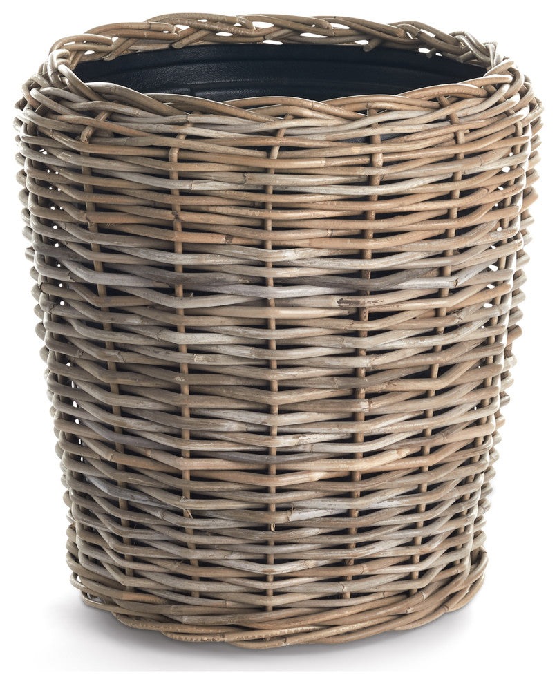 Woven Dry Basket Planter, 16.5" Diameter