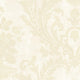 Stripes And Damasks, Classic Damask Stripes Cream Wallpaper Roll