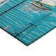 Indoor/Outdoor Harbor HA8 Teal Machine Washable 8' x 8' Round Rug