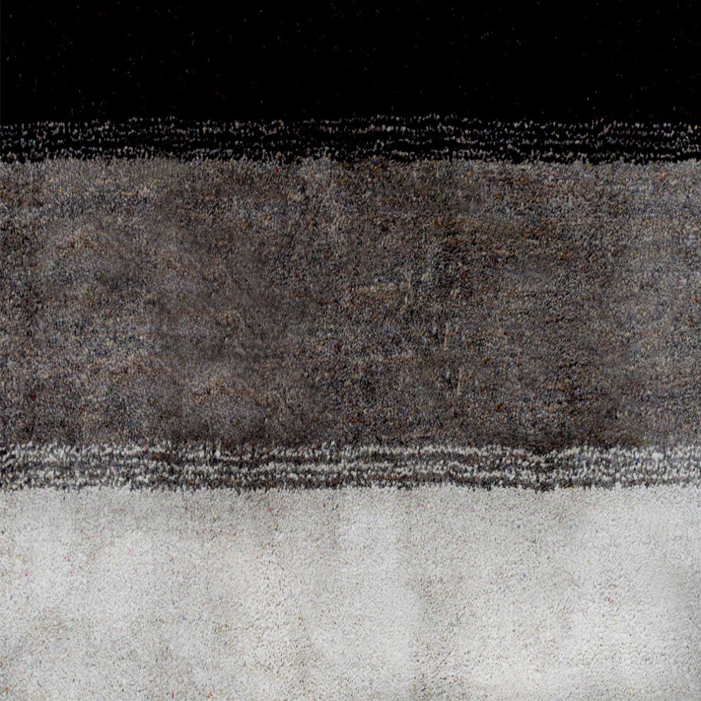 HAND KNOTTED LOOM SILK AREA RUGS-6'x9',Rectangle,Brown Beige,Contemporary