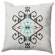 Southwest Medallion Decorative Throw Pillow, Pepper, 26"x26"