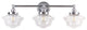 Lavagna 3 Light Schoolhouse Wall Sconce, Polished Chrome, Led Bulb