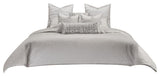 Casey 10-Piece King Comforter Set, Platinum
