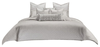 Casey 10-Piece King Comforter Set, Platinum