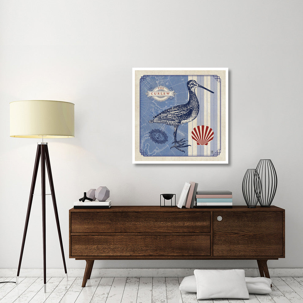 "Sea Bird III" Digital Paper Print by Studio Mousseau, 38"x38"