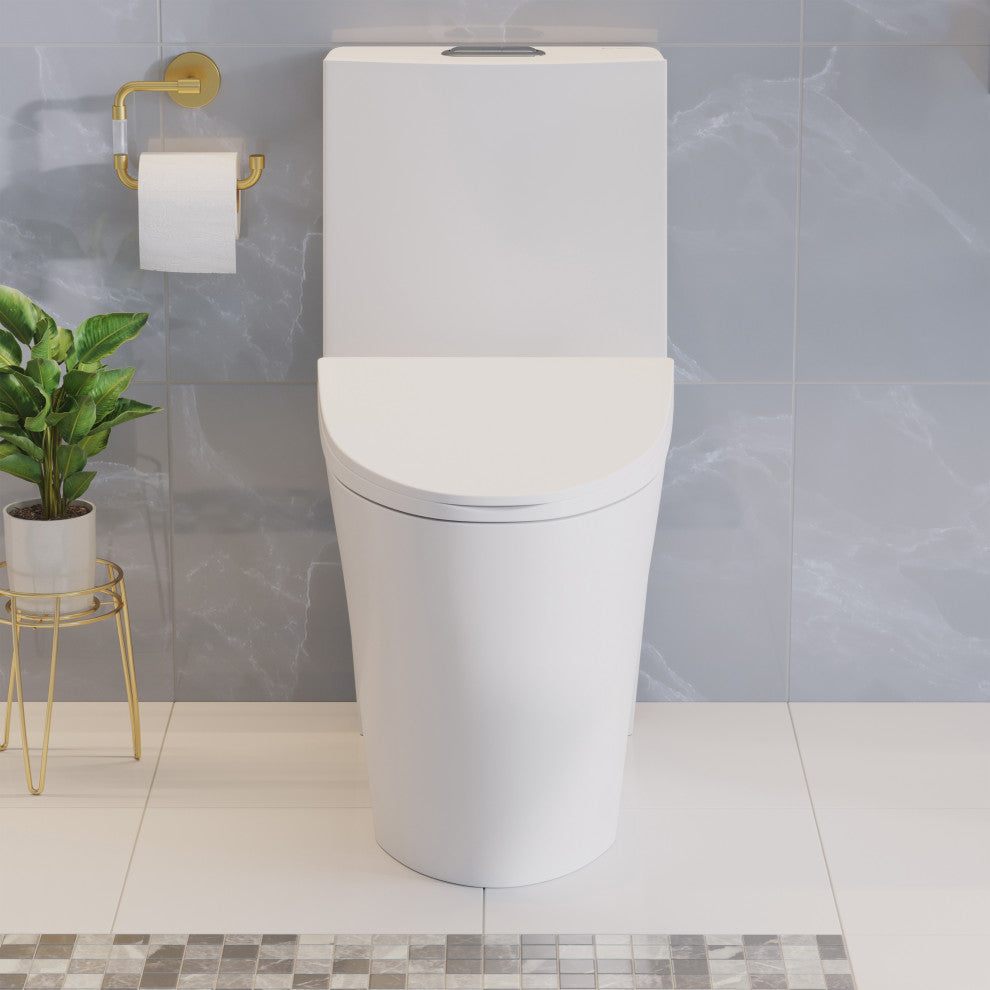 Verre Acrylic Toilet Paper Holder, Brushed Gold