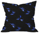Morgan Kendall blue birds Throw Pillow
