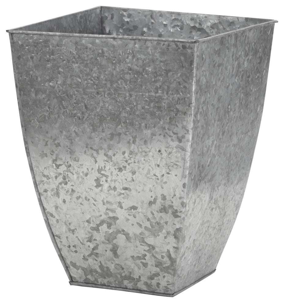 15in. Square Tin Planter