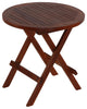 Karlyn Round Teak End Table, 20"