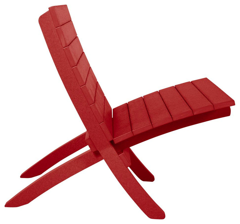 Haven Modern Side Chair, Boathouse Red