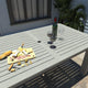 Rectangular 42x72 Table, Weathered Acorn, Coastal Teak