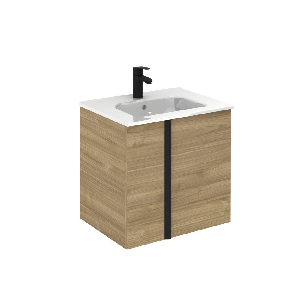 UNIT 24" ONIX 2D Toffee Walnut With Ceramic Top