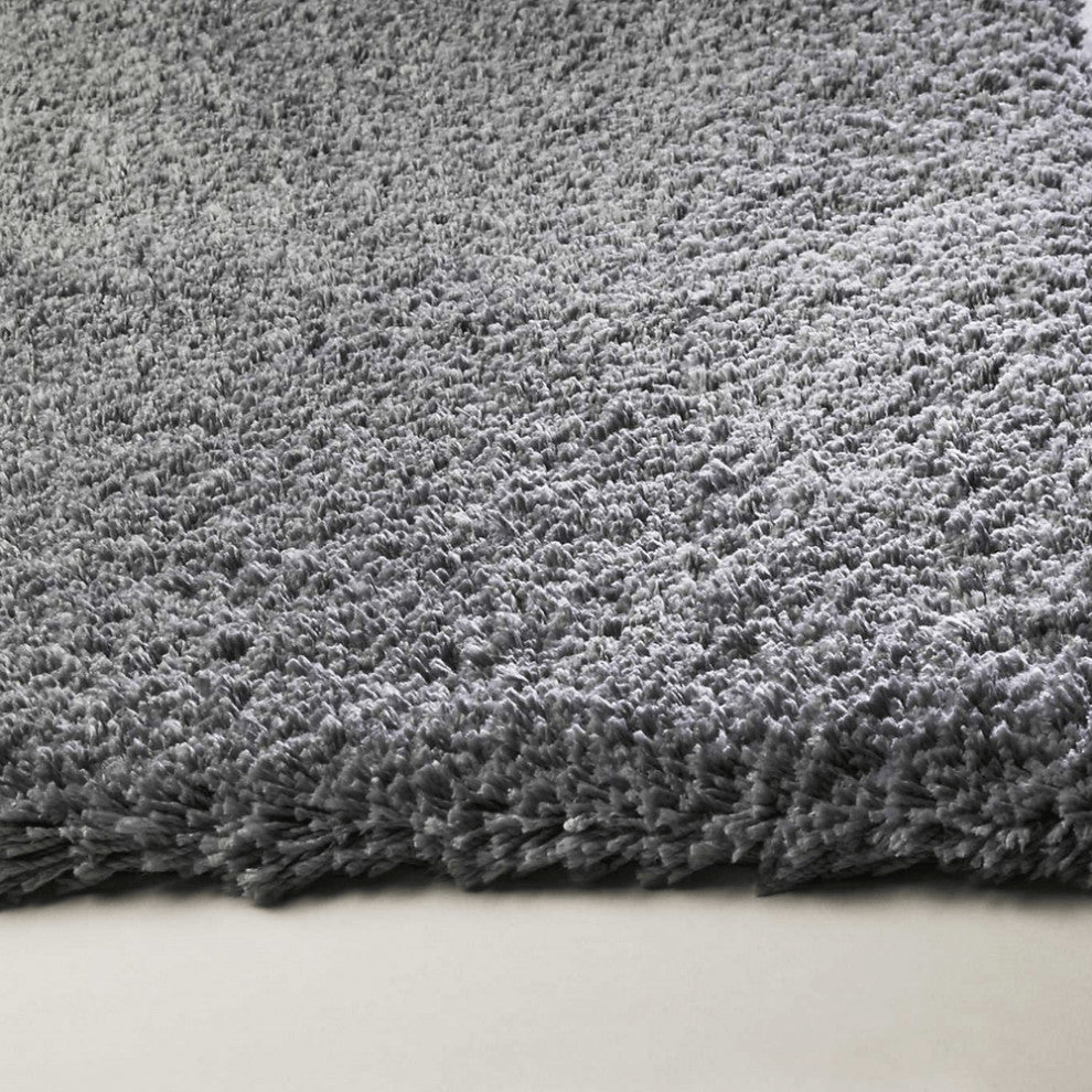 8'X10' Grey Indoor Shag Rug