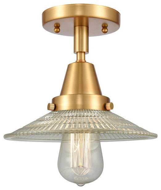 INNOVATIONS LIGHTING 447-1C-SG-G2-LED Halophane Flush Mount