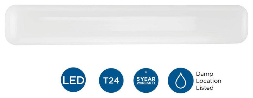 CCT Selectable Bath Collection 38" Opal White Shade Modern Bath Vanity Light