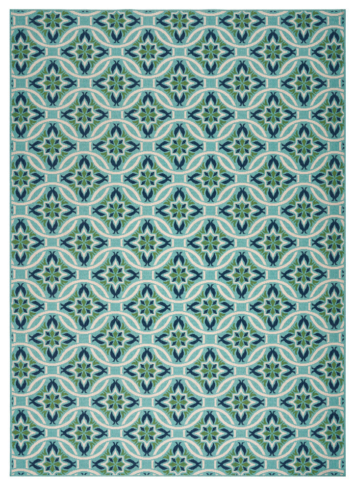 GDF Studio Jack Indoor Geometric Area Rug, 8'x11'