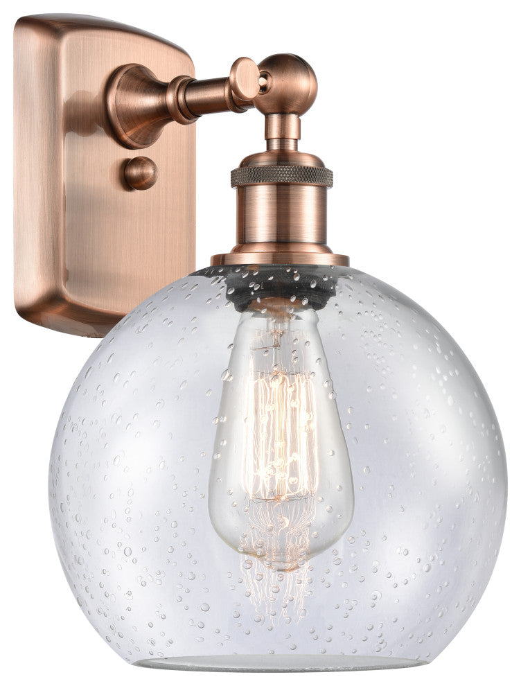 Innovations Lighting 516-1W-AC-G124-8-LED Athens 1 Light 8" Sconce