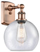 Innovations Lighting 516-1W-AC-G124-8-LED Athens 1 Light 8" Sconce