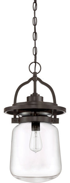 Quoizel LLE1911WT One Light Outdoor Hanging Lantern LaSalle Western Bronze