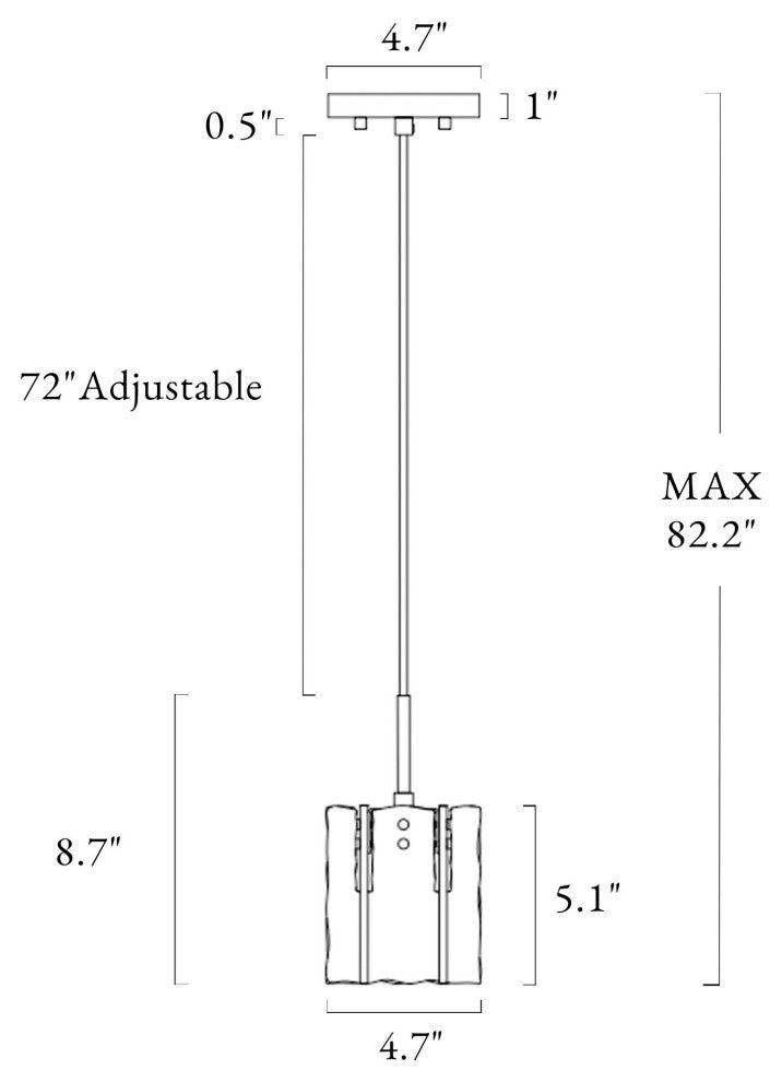 LNC Tucana Polished Gold Matte Black Modern Pendant Light, Textured Glass, 1-Light