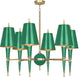 Robert Abbey-RA-G904-Six Light Chandelier, Jonathan Adler Versailles