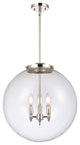INNOVATIONS 221-3S-PN-G202-18-LED 3-Light Pendant Polished Nickel
