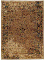 Oriental Weavers Andorra Gold/ Brown Oriental Indoor Area Rug 3'3"X5'2"