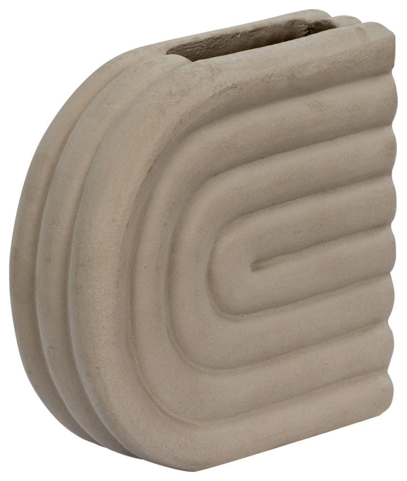 Varaluz 445VA04A Otto 6"W Ceramic Table Vase - Afternoon Tea