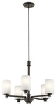 Chandelier 5-Light, Olde Bronze