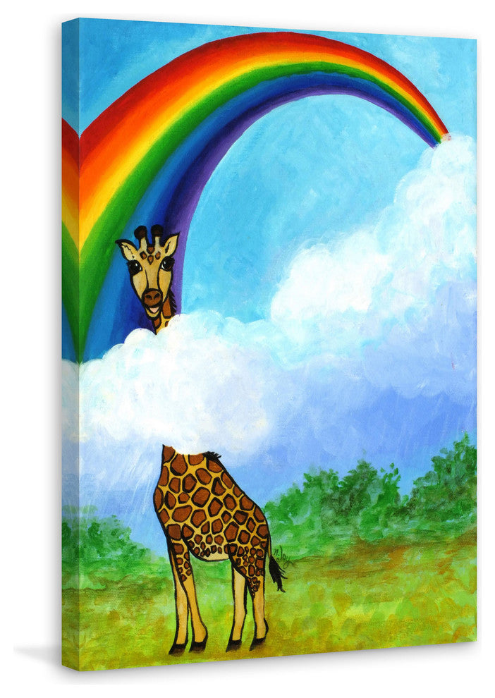 Marmont Hill, "Keep Looking Up" by Nicola Joyner Print on Wrapped Canvas, 12x18