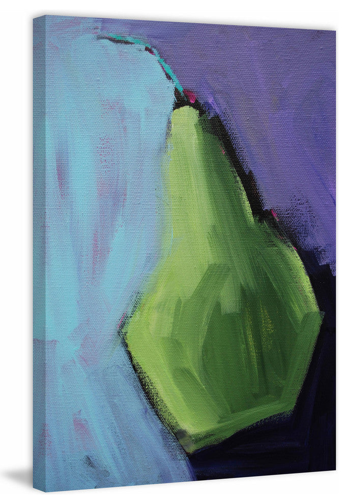 "Pearfect" Painting Print on Wrapped Canvas, 30"x45"