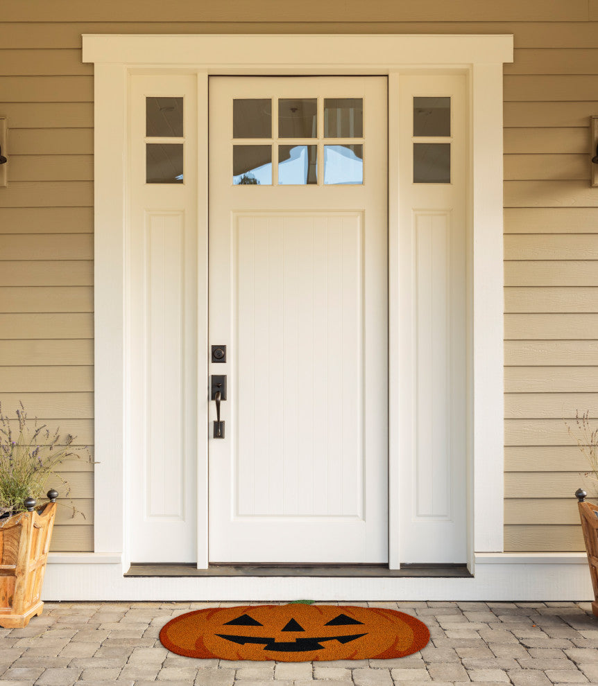 DII Jack-O-Lantern Doormat