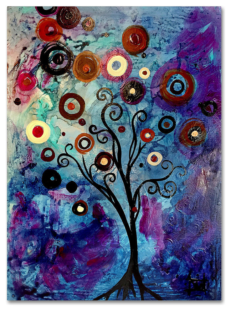 Natasha Wescoat 'Night Vision' Canvas Art, 32x24