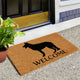 German Shepherd Doormat, 17"x29"
