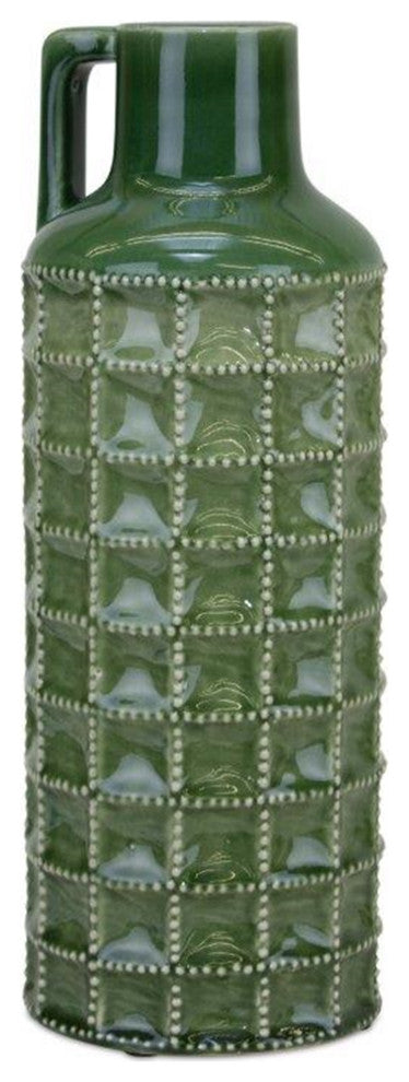 Bottle 6"Dx15.5"H Terra Cotta