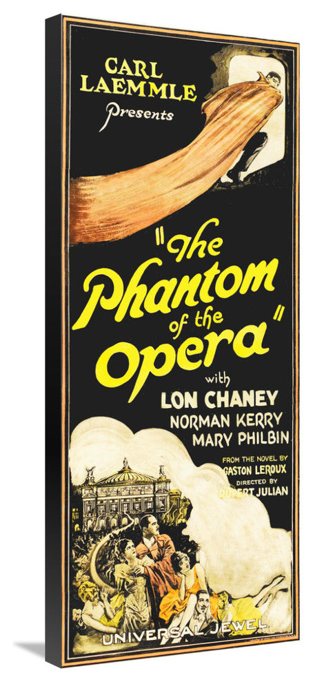 "The Phantom of The Opera" Canvas by Hollywood Photo Archive, 15x36"