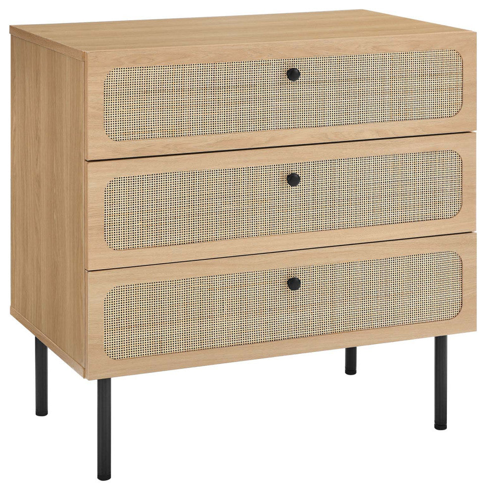 Chaucer 3-Drawer Chest, Oak