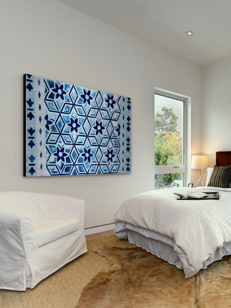 "Collier" Print on Brushed Aluminum, 60"x40"